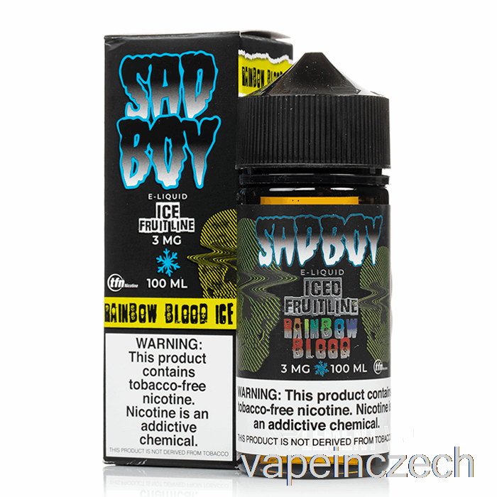 Ledová Duhová Krev - Sadboy - 100ml 0mg Vape Per